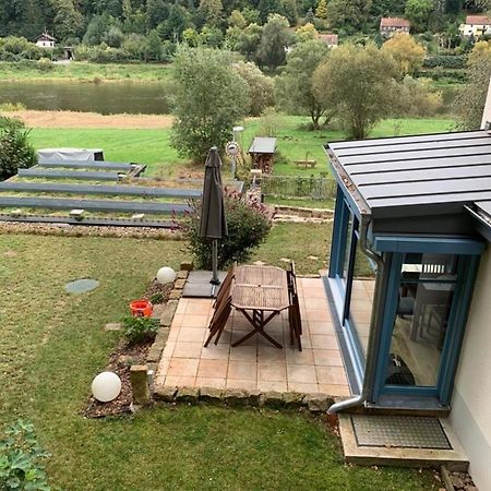 Prima Klima Villa - Ferienwohnung Steinbrecher Stadt Wehlen Eksteriør billede