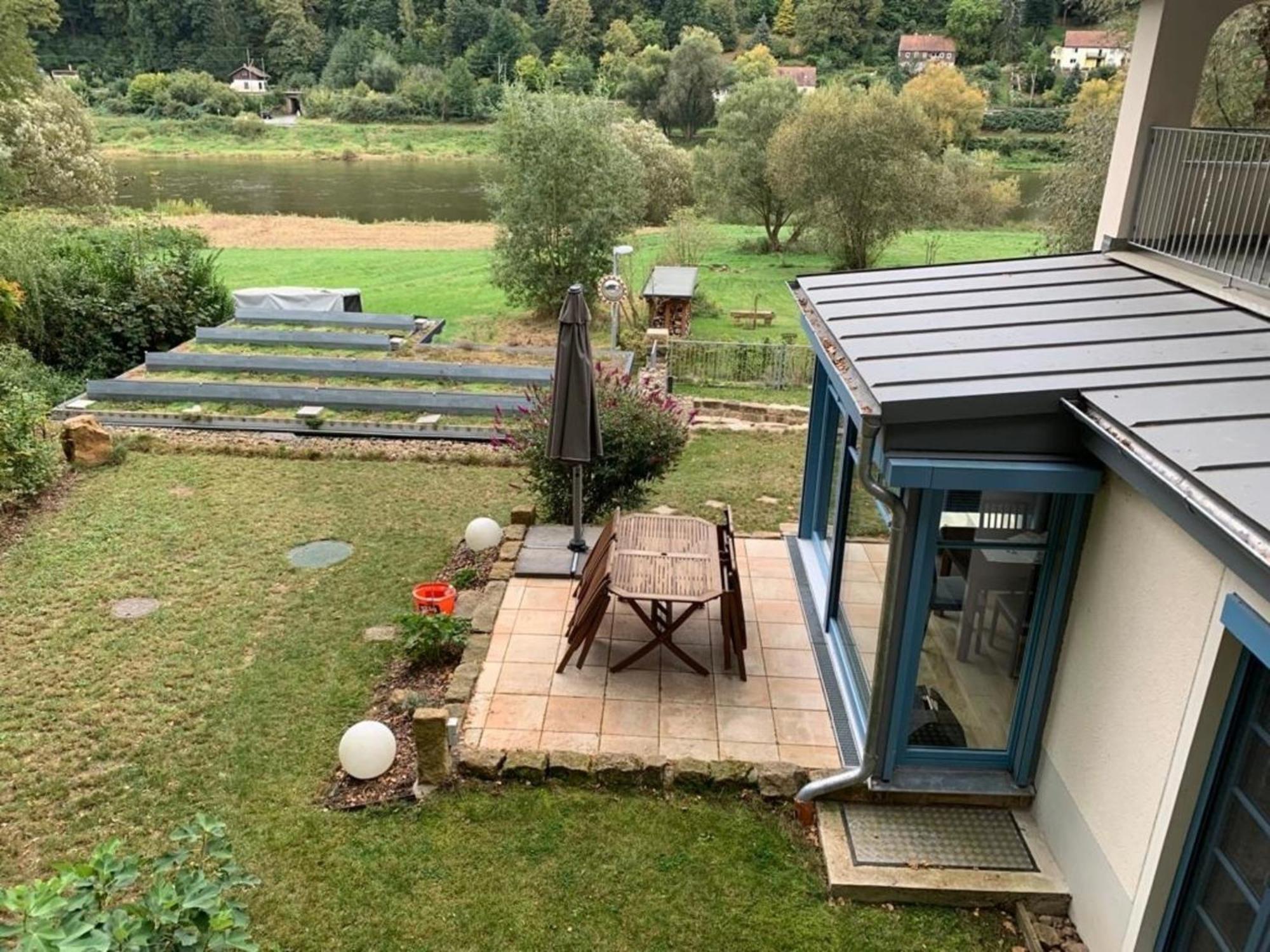 Prima Klima Villa - Ferienwohnung Steinbrecher Stadt Wehlen Eksteriør billede