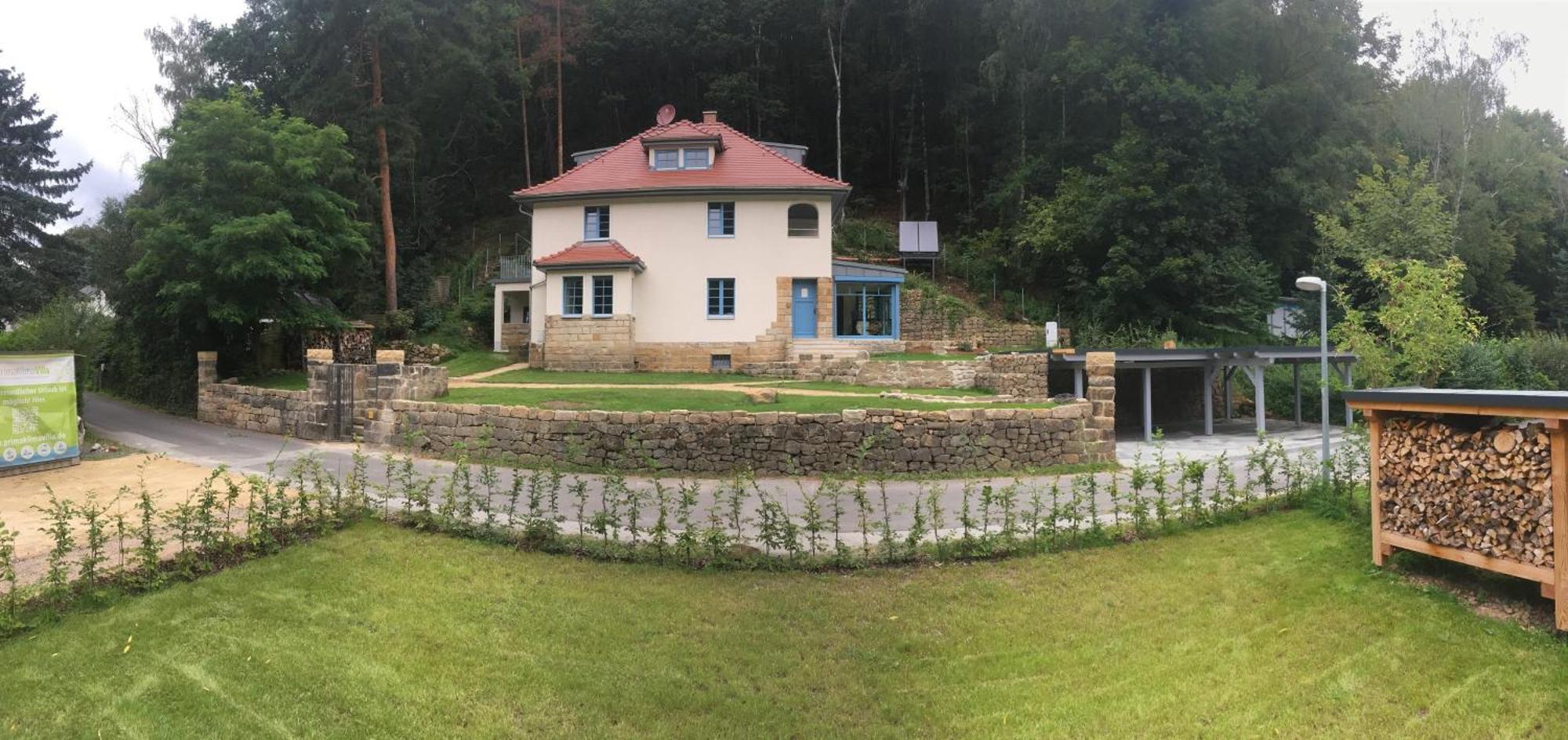 Prima Klima Villa - Ferienwohnung Steinbrecher Stadt Wehlen Eksteriør billede